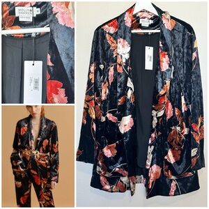 Molly Bracken Ladies Woven Jacket Black Ashley Velvet